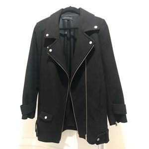 Zara Black longline jacket